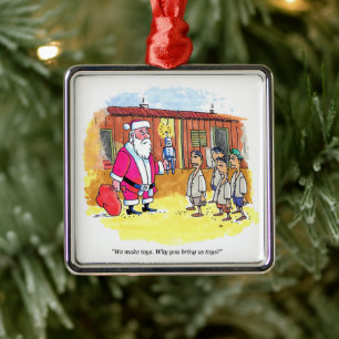 Toy Makers square premium ornament
