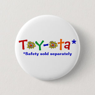 Toy-ota 6 Cm Round Badge