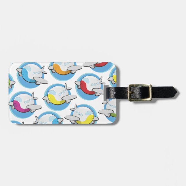 Toy Planes Luggage Tag (Front Horizontal)