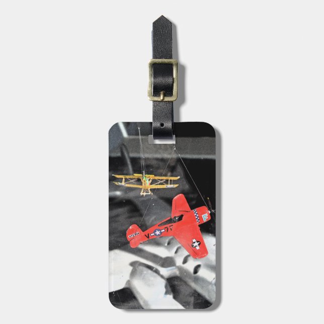 Toy Planes Luggage Tag (Front Vertical)