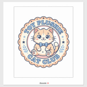 Toy Plushie Cat Cute Cat T-Shirt Design - Toy Plus