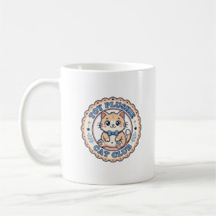 Toy Plushie Cat Cute Cat T-Shirt Design - Toy Plus Coffee Mug