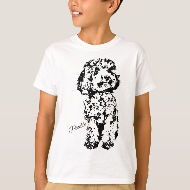 Toy Poodle Cute Dog Lover Gifts Womens Standard Po T-Shirt (Front)