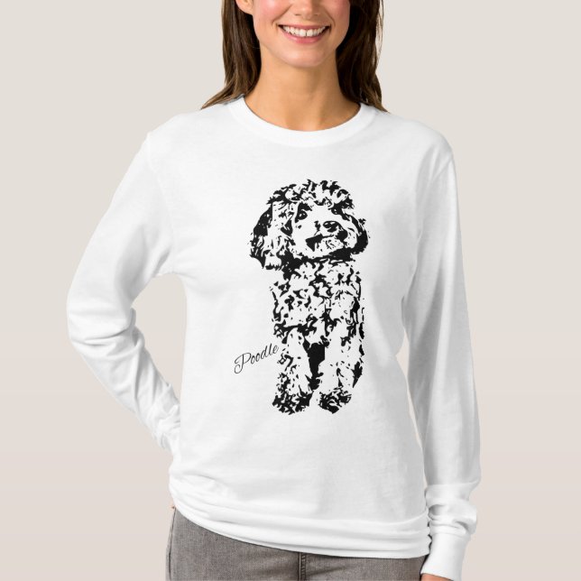 Toy Poodle Cute Dog Lover Gifts WoStandard Poodle  T-Shirt (Front)