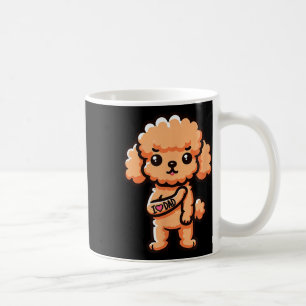Toy Poodle I Love Dad Funny Dog Tattoo _1 Coffee Mug