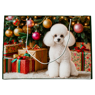 Toy Poodle Large Gift Bag