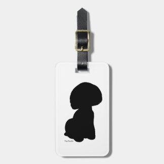 Toy Poodle Luggage Tag toy poodle Luggage tag