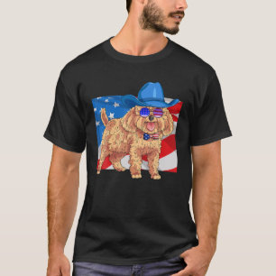 Toy Poodle Patriotic Merica 4Th Of July American D T-Shirt