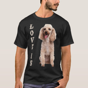Toy Poodle Women Men Kids Dog Mum Dad Love Pet Pre T-Shirt