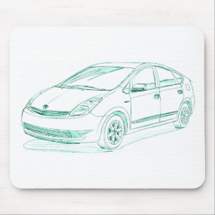 Toy Prius 1st gen Mouse Pad