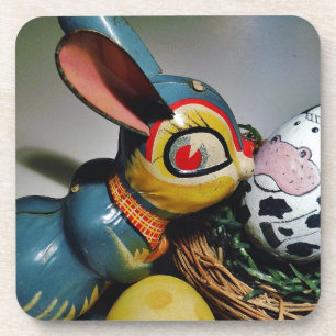 Toy Rabbit and cow egg Coaster