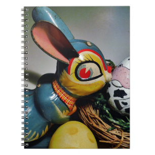 Toy Rabbit and  cow egg Spiral Notebook