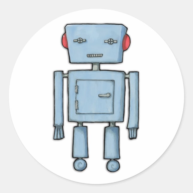 Toy Robot Sticker (Front)