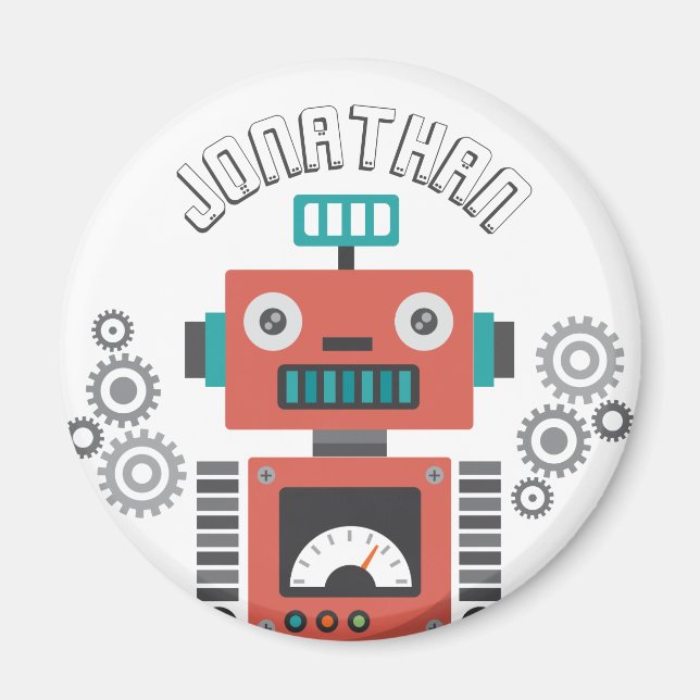 Toy Robots Magnet (Front)