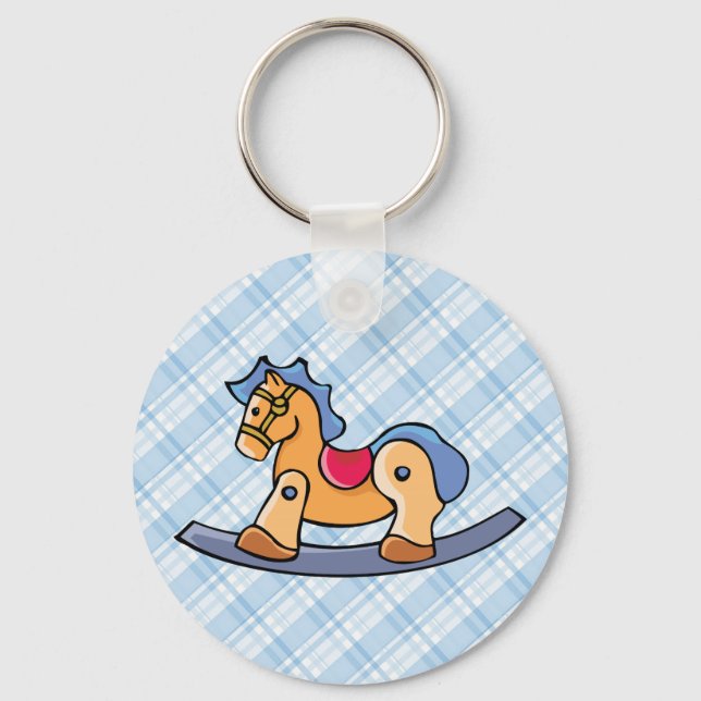 Toy Rocking Horse Key Ring (Front)