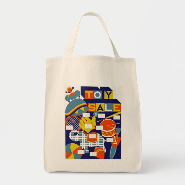 Toy Sale Tote Bag (Front)