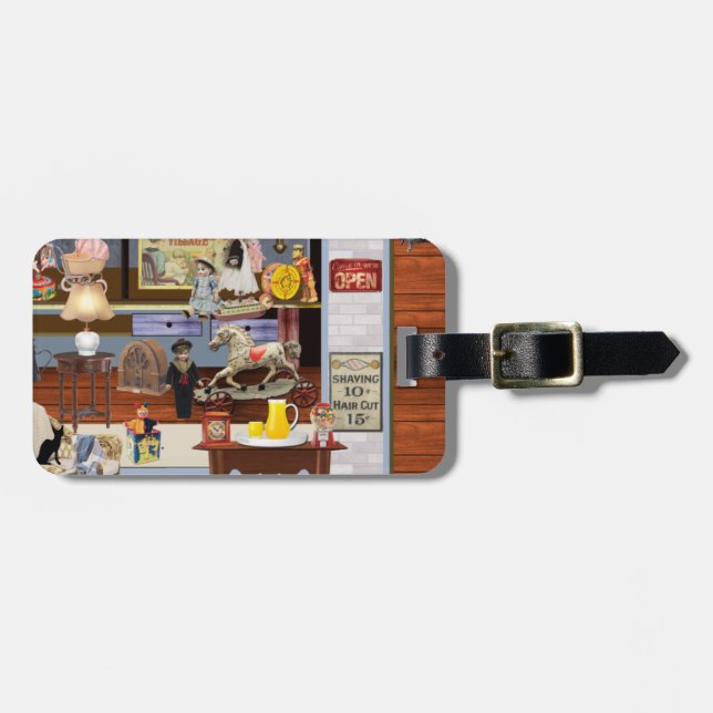 Toy Shop Luggage Tag (Front Horizontal)