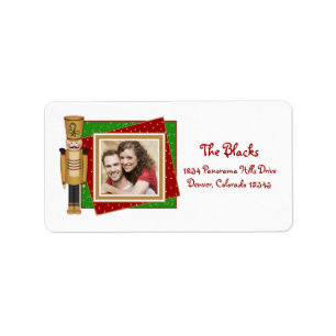 Toy Soldier Christmas Return Address Labels