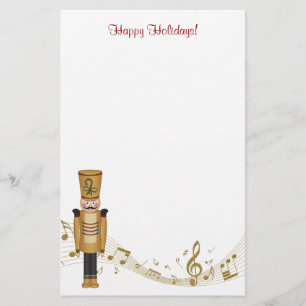 Toy Soldier Christmas Stationery