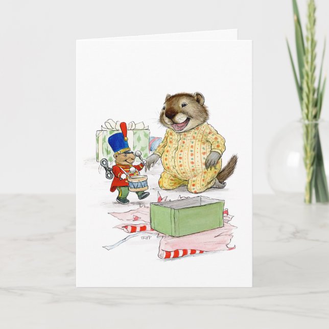 Toy soldier for Christmas card (Front)