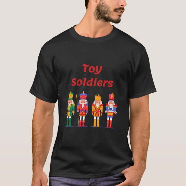 Toy Soldier Nutcrackers  T-Shirt (Front)