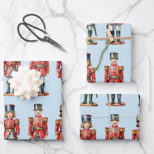 Toy Soldier pattern Wrapping Paper Sheet