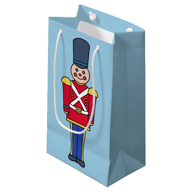 Toy Soldier Small Gift Bag  (Front Angled)