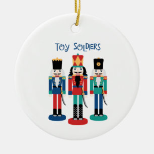 Toy Soldiers Ceramic Tree Decoration