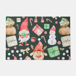 Toy Story Merry Christmas Pattern Modern Doormat