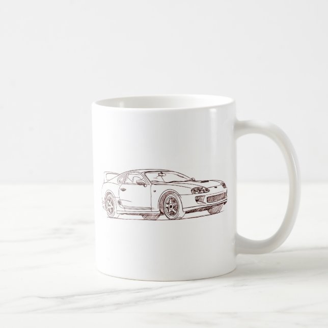 Toy Supra 1996 sketch Coffee Mug (Right)