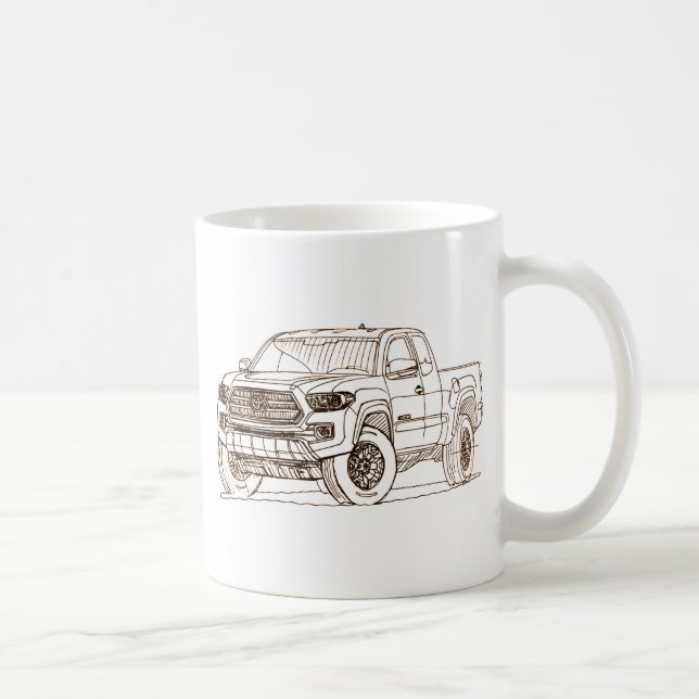 Toy Tacoma TRD 2016 Coffee Mug (Right)
