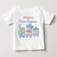 Toy Train Bluebird Future Engineer Baby - Mummy's