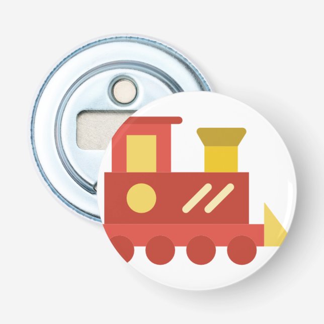 toy train bottle opener (Front)