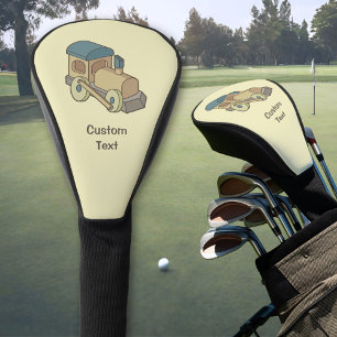 Toy Train Golf Head Cover
