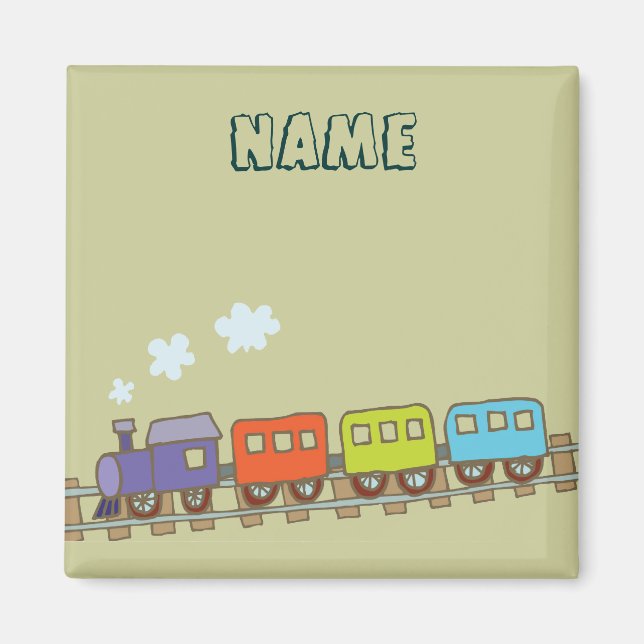 Toy Train Magnet (Front)