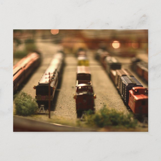 Toy Train Postcard (Front)