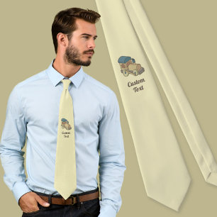 Toy Train Tie