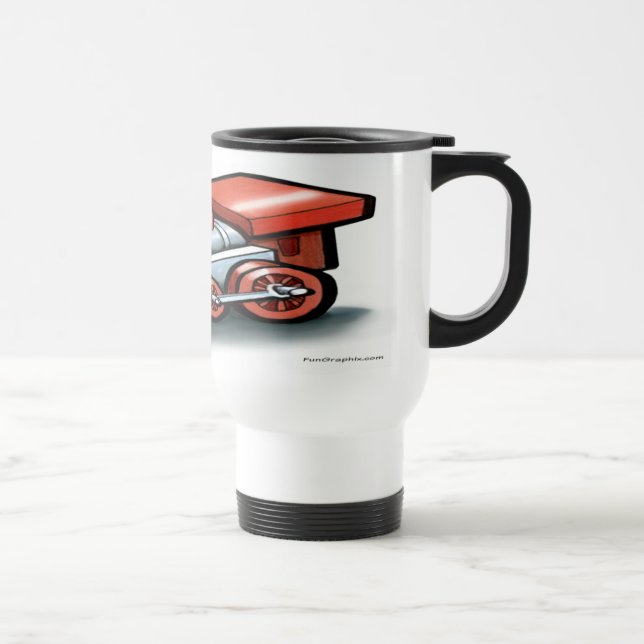 Toy Train Travel Mug (Right)
