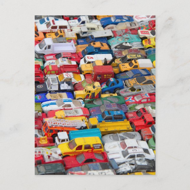 Toy Vehicles Post Card (Front)