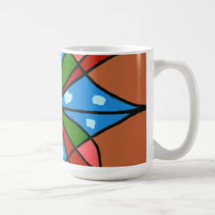 "Toy Windmill" Abstract Design Mug