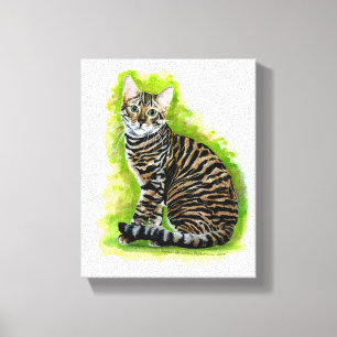 Toyger Canvas Print