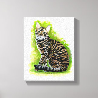 Toyger Canvas Print