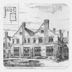 Toynbee Hall Square Sticker