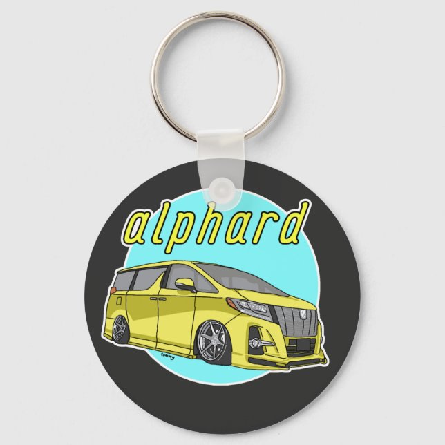Toyota Alphard - Lowered Key Ring (Front)
