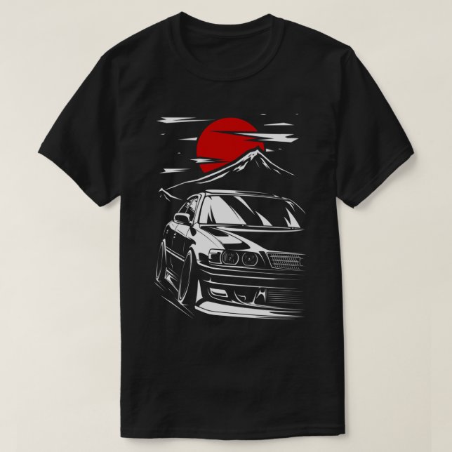 Toyota Chaser jzx100 Tourer V Essential T-Shirt.pn T-Shirt (Design Front)