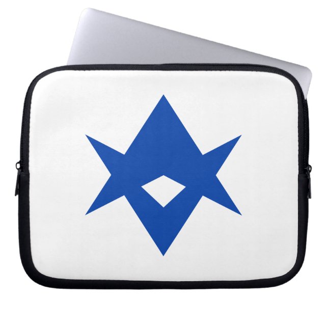Toyota City Flag Laptop Sleeve (Front)