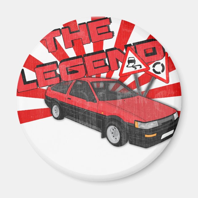 Toyota Corolla AE86 Magnet (Front)