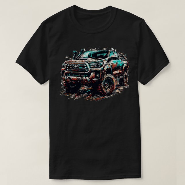 Toyota Hilux 10 T-Shirt (Design Front)