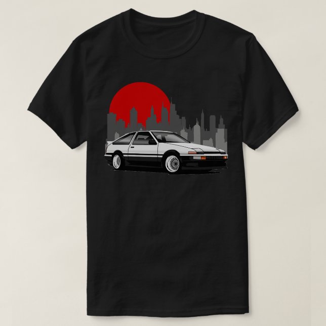Toyota Levin Ae86 Hachiroku 19831987 T-Shirt (Design Front)