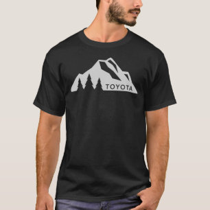 Toyota Mountain Logo Version 3 White T-Shirt